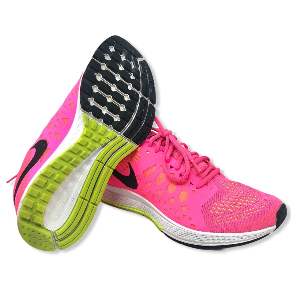 Nike Air Zoom Pegasus Running Shoes Neon Pink 8/39 - Picture 7 of 8